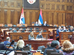 24.februar 2020. Dvadeset šesto vanredno zasedanje Narodne skupštine Republike Srbije u Jedanaestom sazivu 